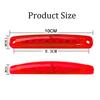 Side Marker Lights,1pcs Red -24V 9LED Cab Marker Light,Indicator Light Front Rear Side Light
