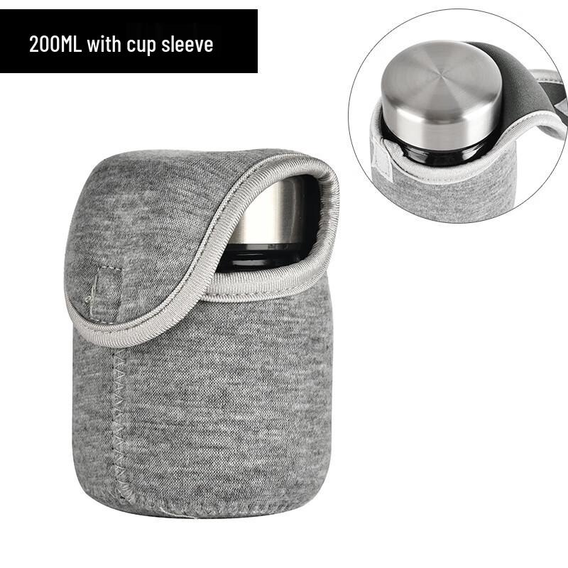 

SX Little Fat Heat-Resistant Glass Cup with Cloth Cover (2-Pack)
