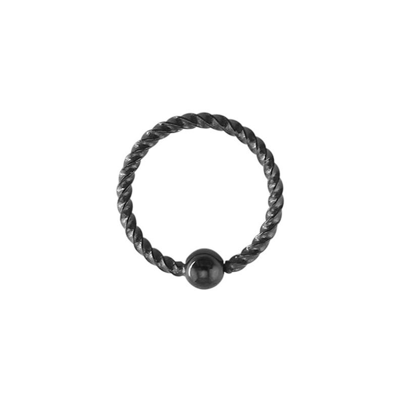 Curved Barbells Fake Nose Piercing D Shaped Tragus Helix Stud Earring Hoop Septum Stainless Steel Ring Nostril Body Jewelry New