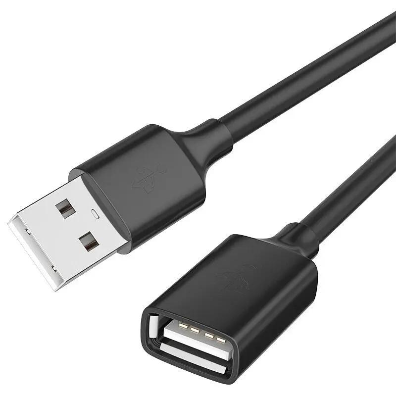 USB2.0 Extension Cable 480mbps Male To Female Data Sync Extend Connector Cord For Laptop PC Gamer Mouse Smart TV PS4 Hard Disk