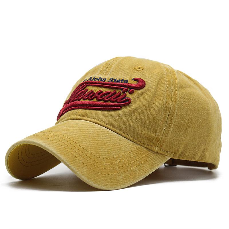 Hat Men'S And Women'S Baseball Cap Autumn Outdoor Casual Sun Hat Spring Washed Cap