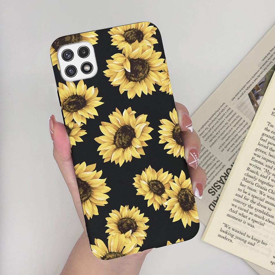 For Samsung Galaxy A22 A22s F42 5G Case Cute Avocado Silicon Back Soft Phone Cover For Samsung A 22 A 22s F 42 5G Colorful Shell