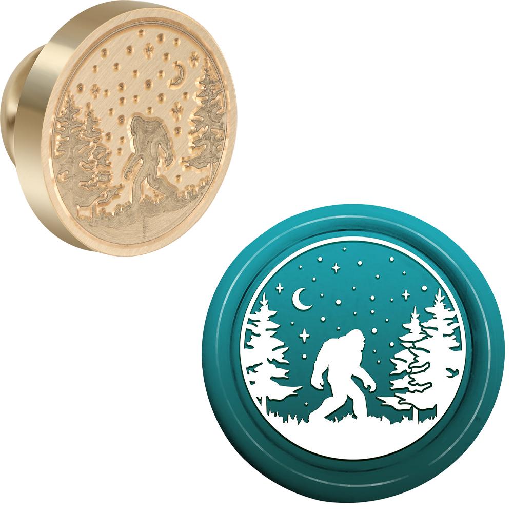 Коллекция Животных Сургучная Печать Ретро Печать Сургучом Ленивец, Морские коньки, Гориллы, Слоны, Единороги Узор 25мм Съемный