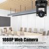 HD 1080P Video Camera PTZ Conference Room Camera 4 Control Methods Omnidirectional Shooting Stable Rotation for Live