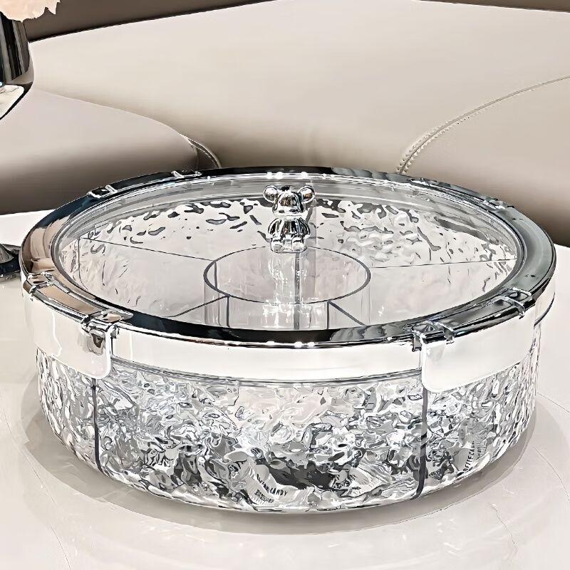 Elegant Rotating Snack & Dried Fruit Platter