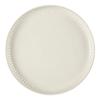 Retro Style Simple Ceramic Dish Household Plate Creative Relief Western Food Light Luxury Tableware Solid Color Steak Plate