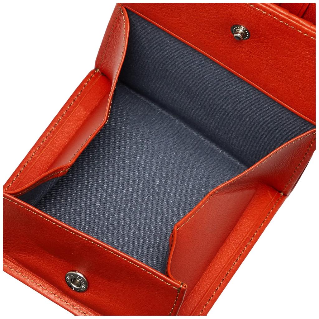 MINERAL Premium Japanese Tanned Leather (Zeolite Tanned) Sustainable Bifold Wallet with Box Coin Purse