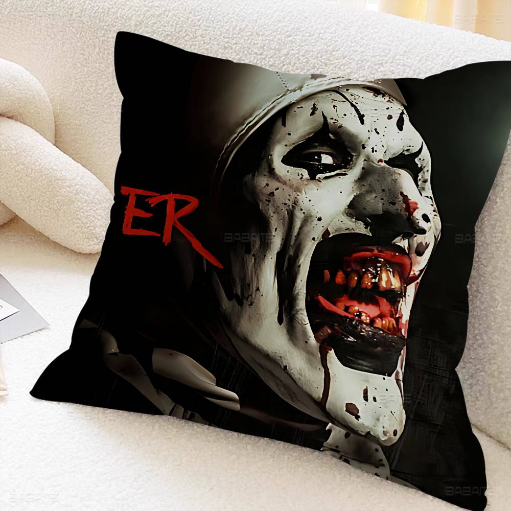 Horror Movie Terrifiers cm Cushion Cover Pillow Cover Decor Pillowcase Home Pillowcase for Couch Pillow