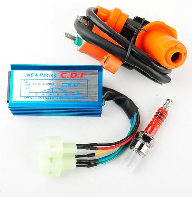 Racing Ignition Coil Spark Plug AC Cdi For Gy6 Scooter Go Kart 150cc 125cc 50cc ATV