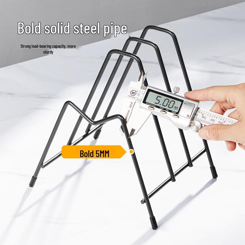 Chui Da Huang 3-Tier Kitchen Pot Lid & Cutting Board Rack