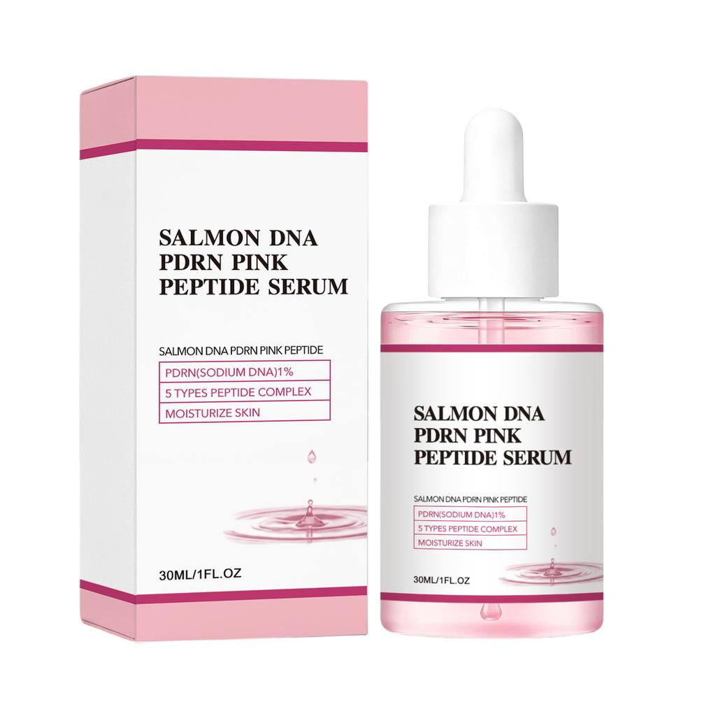 Salmon DNA PDRN Pink Peptide Serum for Face - Moisturizing, Hydrating, Elasticity - 30ml