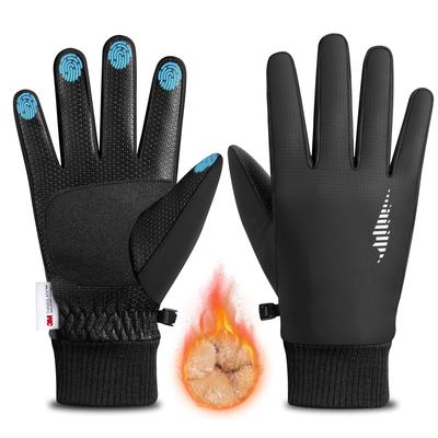 SIMARI Cold Weather Gloves for Men and Smartphone UV 3M Sports Gloves for Outdoor and Winter Women, Unisex, Compatible, Fleece-Lined, Warm,