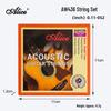 Alice A206 Acoustic Folk Guitar Spare Strings: Single Loose Strings for 1st, 2nd, 3rd.