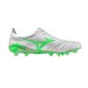 Mizuno Chuteiras de Futebol Masculinas Morelia Neo 4 Elite Moda Confortáveis Tendência Minimalista Prata P1GA253237