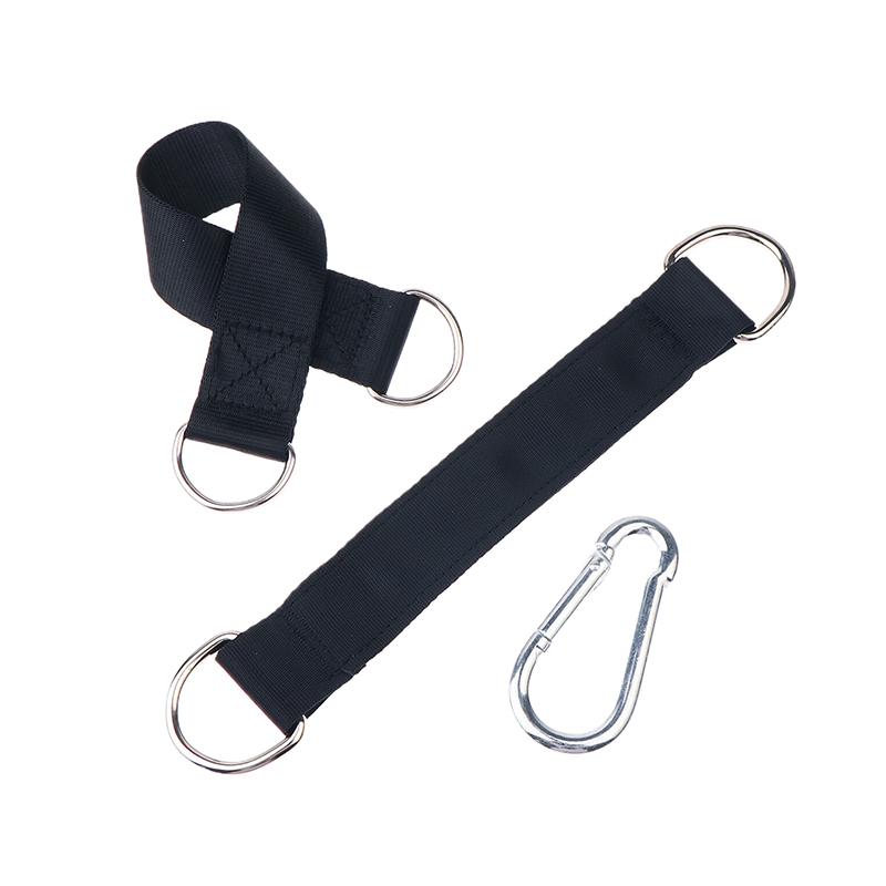 Posilovací Jednoduchá Hrazda Prodloužení Pás Stromové Houpačkové Popruhy 200Kg Těžký Hák Kroužek Závěsný Pás Spojovací Pás Pro Houpací Síť Boxovací Pytel