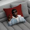 Rapper WWerenoisS Kreative gemusterte Kissenbezüge für Innendekoration Büro Wohnzimmer Zuhause