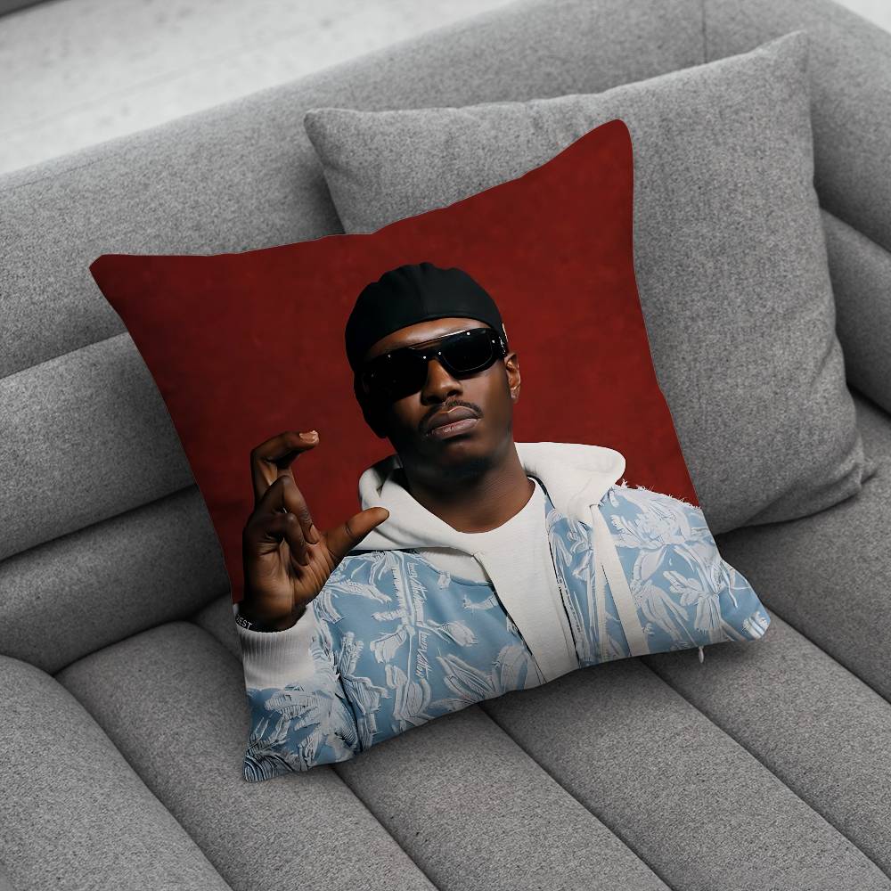 Rapper WWerenoisS Kreative gemusterte Kissenbezüge für Innendekoration Büro Wohnzimmer Zuhause