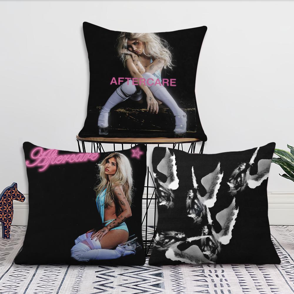 NNessa BBarrett Aftercare Cushion Cover Living Room Accent Couch Back Support Square Lounge Restful Nap Companion Pillow Case