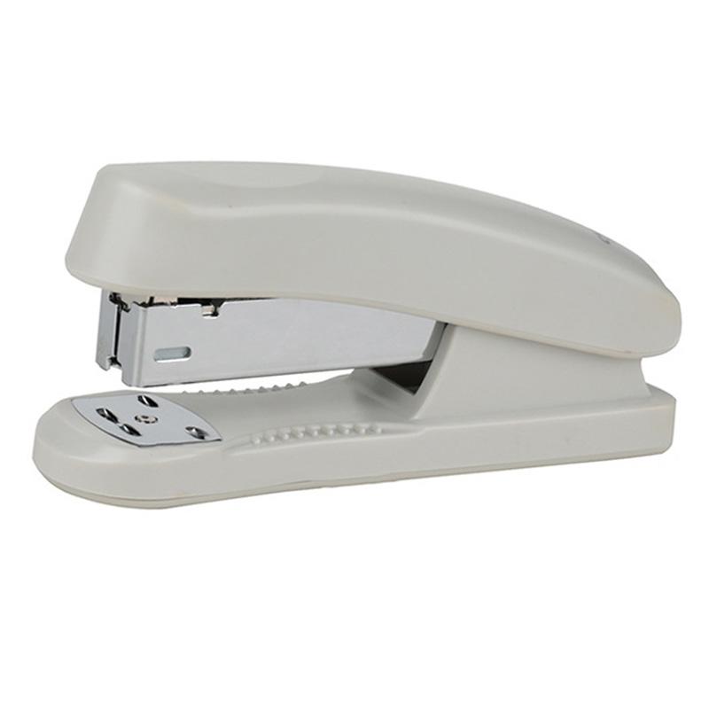 Office Stapler Effortless Ergonomic Reliable Desktop Stapler Metal Stapler for 24 6 Staple for Schools White
