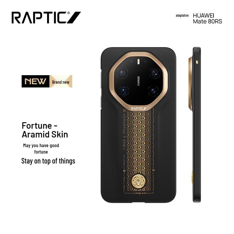 RAPTIC Fortune Series Kevlar MagSafe Phone Case for Huawei Mate 80 RS Mate 80 RS Ultimate