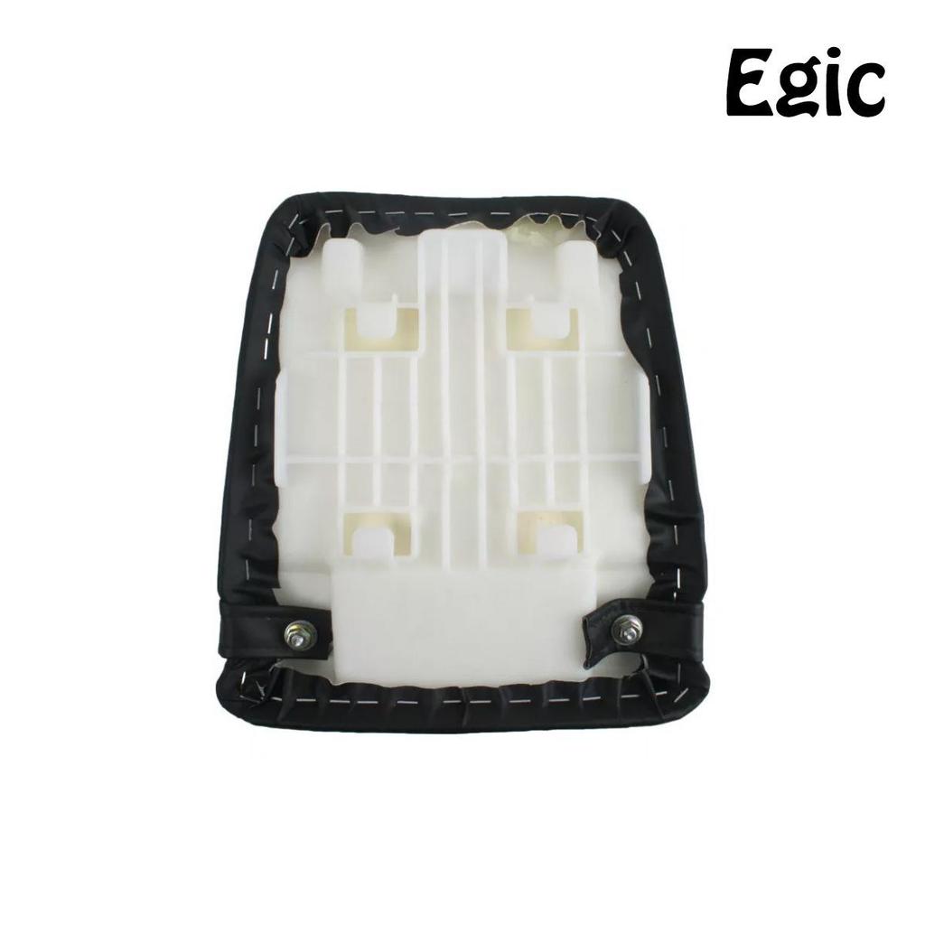 Honda CBR400RR NC23 Rear Passenger Seat Cushion - Black Leather (1988-1989)