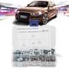 200 Set and Screw Assortment Kit, Auto Car Clips Fasteners with Screws Fixing Hardwares for Bumper Dash Door Panel Interior