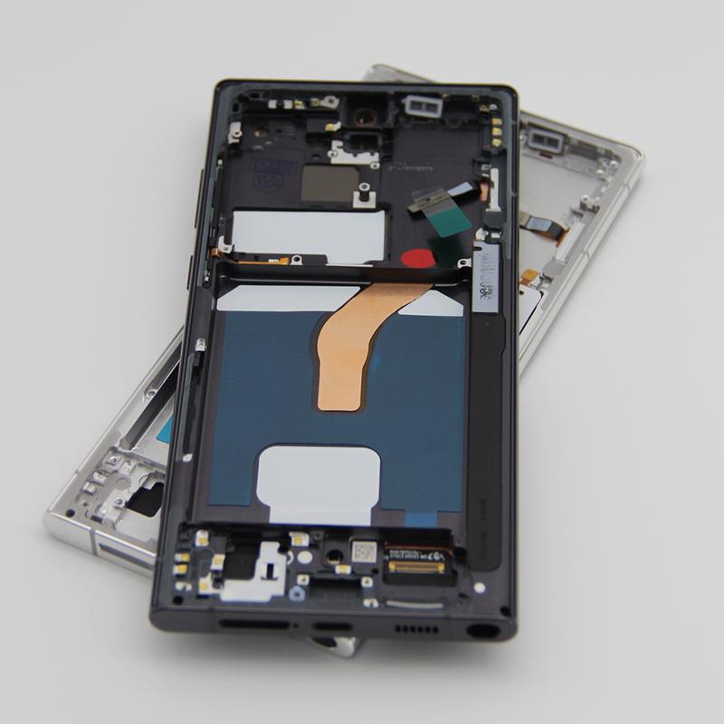 6,7'' OLED displej pro Samsung Galaxy S22 Ultra 5G LCD displej dotyková obrazovka digitizér sestava pro Samsung S22 Ultra displej