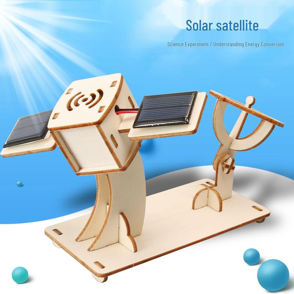DIY Solar-Powered Electric Satellite Model Kit for Small-Scale Aerospace Science Projects