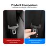 Universal Car Seat Belt Clip Anti-Scratch Buckle Protector Cover For MINI Cooper JCW WORKS R55 R56 F55 F56 R57 R58 R59 R60 R50 btrme66