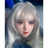 100% Silicone Head Standard Wig Suitable for 130-180CM Sex Doll Body 2 Connection Methods GJ-011