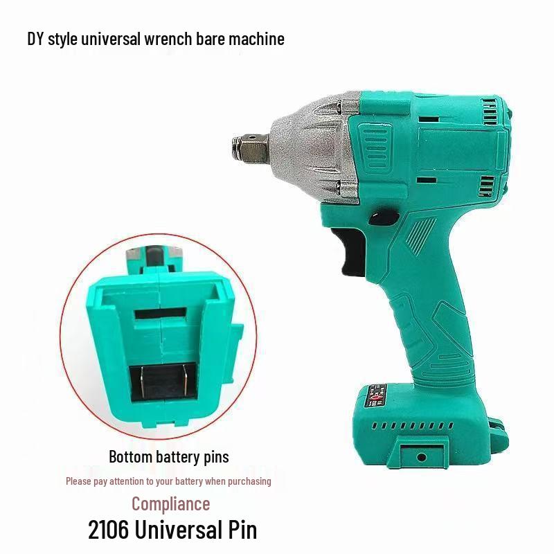 Bürstenlose elektrische Schraubenschlüssel für die Holzbearbeitung: Hohes Drehmoment Schlagbohrwerkzeug, Nur Gerät