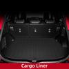 LUCKEASY Right Drive for Toyota RAV4 Hybrid 2026 All -Weather TPE Floor Mat Cargo Liner Foot Pad Car Interior Accessories Black