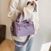 Korea Style Adjustable Strap Nyl Crossbody Bag Large Capacity Multi Pocket Small Gym Bags Canvas Waterproof Tote Bag Travel