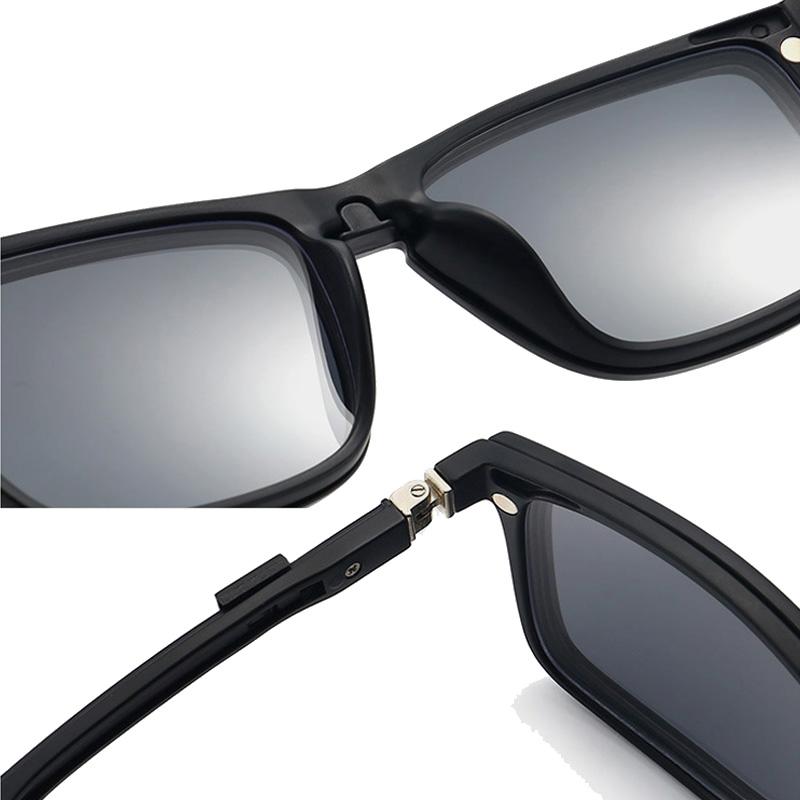 Night Vision Magnetic Reading Glasses Anti Blue Light Unisex Optical Prescription Sunglasses Anti Slip Chain