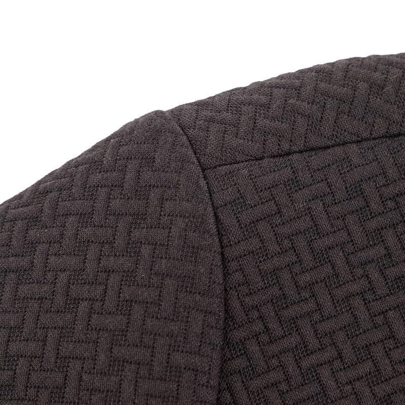 SEVEN Men's Modal Textured Lapel Casual Jacket