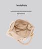 Summer 2026 Women's Artistic Woven Beach Tote – New Chinese Style Single Shoulder Bag