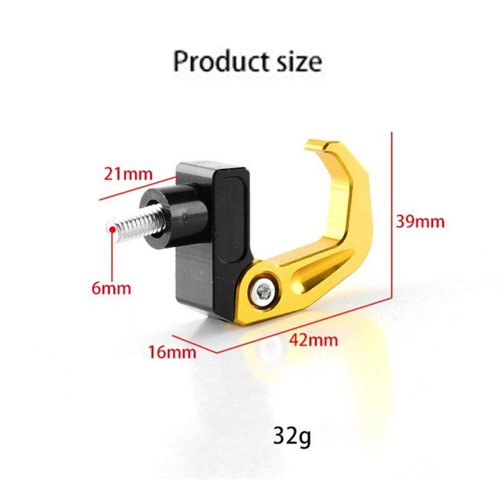High Load-bearing Motorcycle Handlebar Hook Aluminum Alloy Luggage Bag Holder Motorcycles