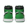 Air Jordan 1 Retro Yüksek OG Şanslı Yeşil Unisex Spor Ayakkabı Siyah Beyaz DZ5485-031