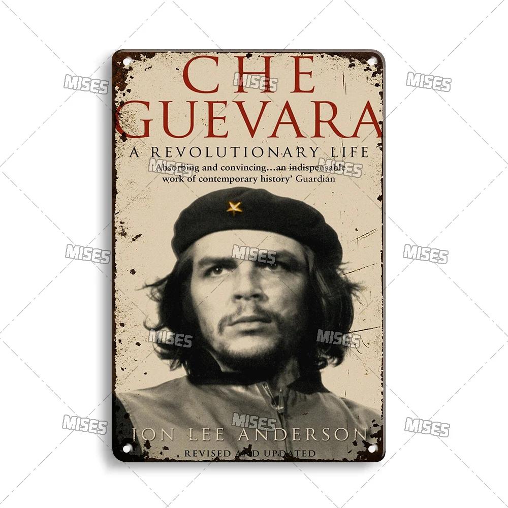 MISES 2008 Klassisk Film Che Guevara Metallaffisch Gammal Metallplåt Retro Metallplatta Väggplatta Hemklubb Industriell Dekor