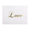50Pcs Mini Thank You Card Gold Simple Design Scrapbooking Party Invitation Greeting Card Birthday Party Gift Message Cards