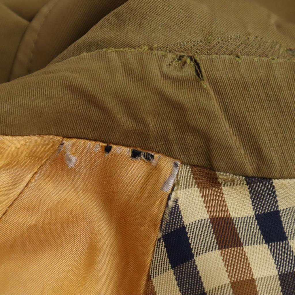 Aquascutum 60s 70s Vintage made in England Aqua5 Stainless collar coat Men's Used