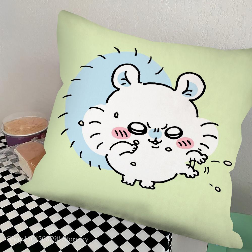 

Каваї Жартівливий Ведмідь Наволочка Квадратна Подушка Спальня Диван Відпочинок Комфорт Подушка Автомобіль Вітальня Домашній Декор 16x16Inch