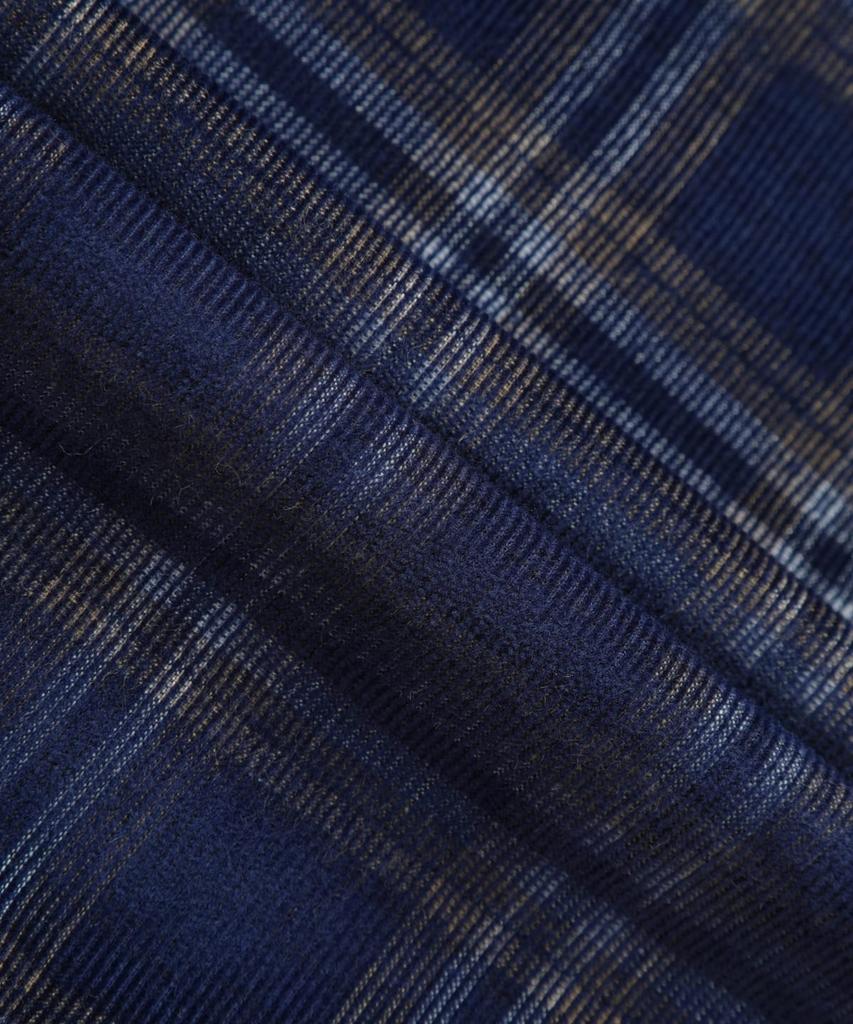 Brooks Brothers Corduroy Check Harrington Jacket (Blue) (Bbotmmf302)