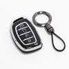 4 Button For Hyundai Sonata Ix25 I20 Creta Santa Fe Gls Reina Ix35 Grand I10 Elantra  Tucson Tpu Car Key Cover Case Keychain