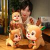 Santa & Reindeer Plush Toy - Cute Christmas Eve Gift for Girls