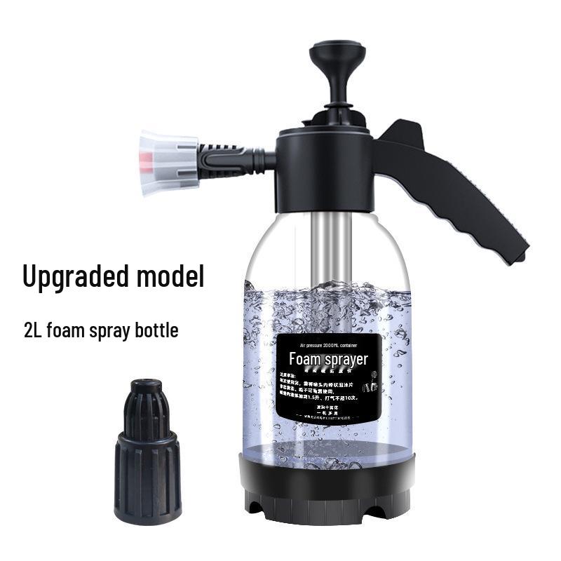 2L Handheld Foam Car Wash Sprayer with Pressure Relief Valve