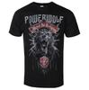 Powerwolf - T-shirt Stampata con Stemma del Caos - T-shirt Quotidiana della Band Power Metal - Adatta per Entrambi S