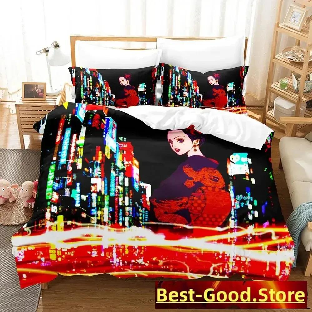 Anime Nana Bettwäsche Set Jungen Mädchen Twin Queen Size Bettbezug Kissenbezug Bett Kinder Erwachsene Mode Heimtextilien Anpassbar