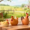 3D Rooster Hen Silicone Mold DIY Easter Candle Plaster Craft Mold Flexible Reusable Craft Mold for Resin Soap & Home Decor
