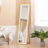 Full Length Mirror, with Adjustable Outer Light, Oak